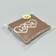 Smally - Love with heart | 巧克力与消息 | 1/2 瑞士莲巧克力棒酒吧 | 巧克力礼品 | 较小的场合