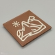 Smally - Schokolade mit Schweizer Design| 1/2 Lindt-Tafel | Schokoladengeschenk | Souvenirs