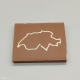 Smally - Schokolade mit Schweizerkarte| 1/2 Lindt-Tafel | Schokoladengeschenk | spezielle Momente