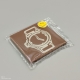 Smally - Schokolade mit Schweizer Souvenir| 1/2 Lindt-Tafel | Schokoladengeschenk | Souvenir
