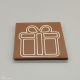 Smally - chocolage Desing "gift" | chocolate with message | 1/2 Lindt bar | chocolate gift | smaller occasions