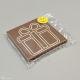 Smally - Schoggi Design " Geschenk"| Schokolade mit Nachricht | 1/2 Lindt-Tafel | Schokoladengeschenk | kleinere Anlässe