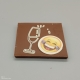 Smally - chocolate with glass and smily | chocolate with message | 1/2 Lindt bar | chocolate gift | smaller occasions