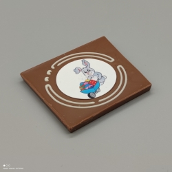 Grafly - chocolate graphic | 1/2 Lindt bar | chocolate gift | easter holiday